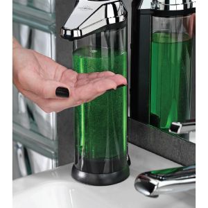 Диспенсър за течен сапун Rulopak, 550 ml, сензорен, abs, 80 х 13.5 х 22 cm