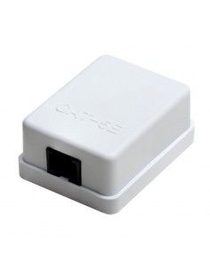 Мрежова розетка единична CAT5/UTP KD-WP6034-C5e