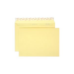Elco Пощенски плик, C5, 162 x 229 mm, 100 g, прав капак със самозалепваща лента, кремав, 25 броя