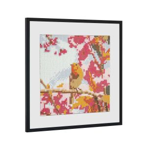 Craft ID Рисуване с мъниста - Птица, 20 х 20 cm