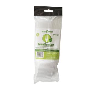 Plastic Вилици, кристални, 15 броя