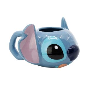 Stor 3D чаша Главата на Stitch, керамична, 380 ml