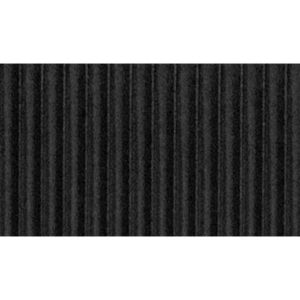 Fabriano Картон Ondula, гофриран, 328 g/m2, 50 х 65 cm, черен