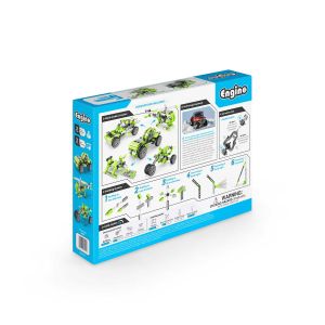 Engino Конструктор Inventor Mechanics - Плажно бъги, 5 в 1