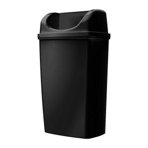 Кош за кърпи за ръце Rulopak, 50 l, черен, 40 х 28 х 75 cm