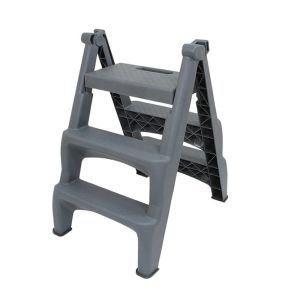 Стълба Office 1, с 3 стъпала, PVC, 47 х 62 х 72.3 cm