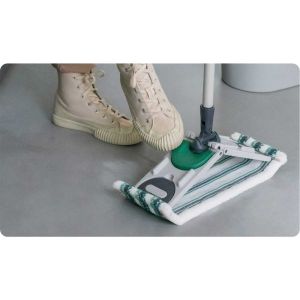 Комплект за почистване на под York Eco Ego Circular, включващ кофа с изстисквач и кофа, 13 L, 35.6 х 28.2 х 26 cm