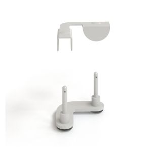 Крачета Narbutas My Space, L-образни, метални, черни