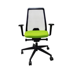 Ергономичен офис стол Interstuhl Every 142E, текстил, зелен, сглобена мостра