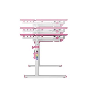 Бюро RFG Ergo Kids, с регулируема височина, детско, 800 х 660 х 540-760 mm, ПДЧ, розово