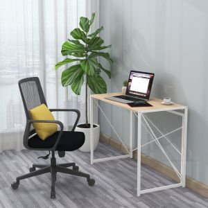 Бюро RFG Soho, над VIII клас, MDF, 1000 х 500 х 750 mm, плот дъб, бял метал