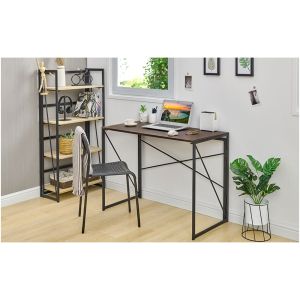 Бюро RFG Soho, над VIII клас, MDF, 1000 х 500 х 750 mm, плот дъб, бял метал