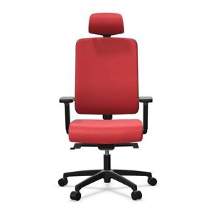 Ергономичен стол Rim Flexi FX1114, ST1 механизъм, до 120 kg, червен