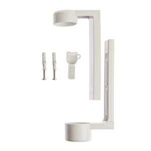 Диспенсър за пълнител GFL Cosmetics, пластмасов, бял