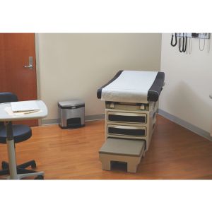 Кош Rubbermaid Slim Jim Front, метален, 15 L, черен, 39.57 x 30.23 x 39.95 cm