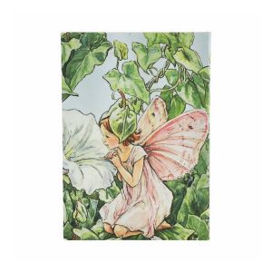 Paperblanks Тефтер Bindweed Fairy, Midi, широки редове, мека корица, 88 листа