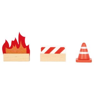 Small Foot Пожарна станция, с аксесоари, голяма, 45 х 25 х 50 cm