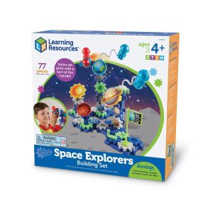 Learning Resources Конструктор Космически изследователи, със зъбни колела