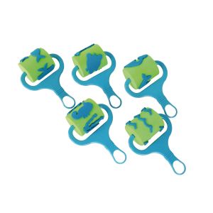 Nowa Szkola Валяк за рисуване, с мотиви морски свят, 15 cm, 5 броя