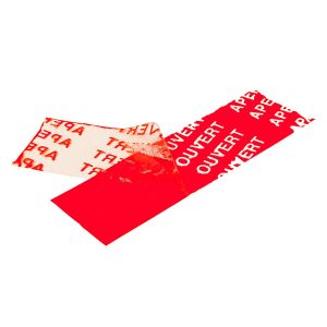 Adesivi Секретна лента за сигурност, самозалепваща се, 50 mm x 50 m, червена