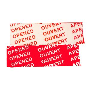 Adesivi Секретна лента за сигурност, самозалепваща се, 50 mm x 50 m, червена