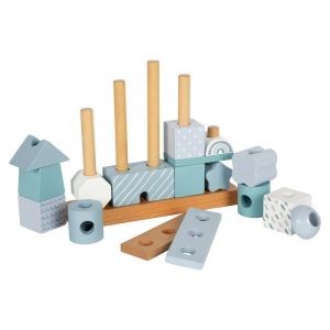 Small Foot Къщичка за надграждане, пастелносиня