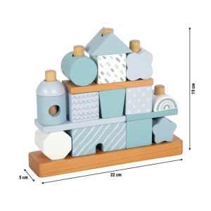 Small Foot Къщичка за надграждане, пастелносиня