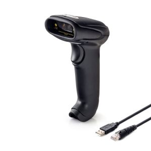 Баркод скенер, 100 сканирания в секунда, 1.8 m кабел, черен