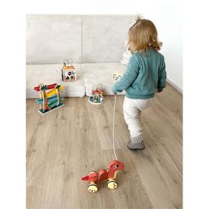 Small Foot Динозавър за дърпане, дървен