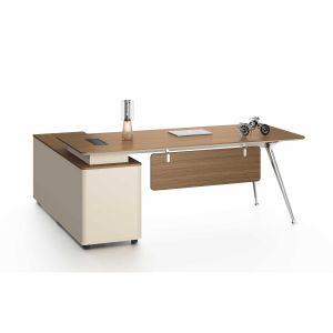 Бюро RFG Paris, 2000 х 1700 х 750 mm, ПДЧ 25 mm, орех и сиво