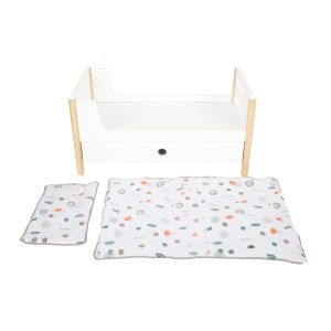 Small Foot Легло за кукли, на два етажа, дървено