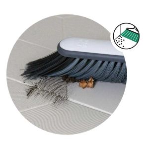 Четка за почистване на под York Eco Ego U-Collect, с дръжка, 130 cm