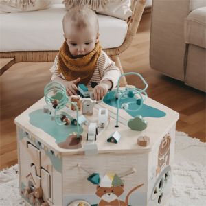 Small Foot Куб, дидактичен, с домашни любимци, XXL, 57 х 50 х 43 cm