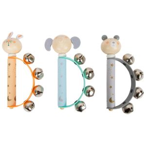 Small Foot Дисплей с бебешки дрънкалки, 6 броя