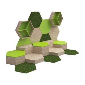Модул за подиум RFG Hexagon 03, 1000 х 868 х 180 mm
