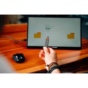 Verbatim USB флаш памет Dual QuickStick, USB Type A/Type C, 128 GB