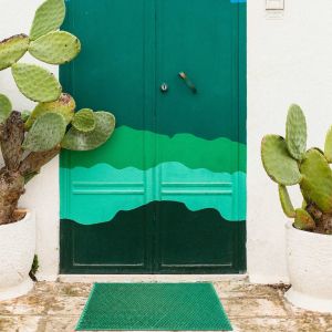 Изтривалка Olivo Prato Verde, изкуствена трева, 40 х 60 cm