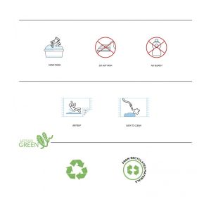 Изтривалка Olivo Prato Verde, изкуствена трева, 40 х 60 cm