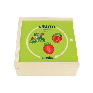 Beleduc Пъзел Плодове, дървен