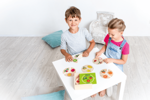 Beleduc Пъзел Плодове, дървен