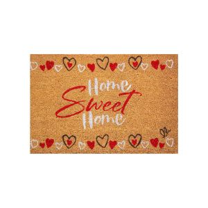 Изтривалка Olivo Cocco Joy - Home Sweet Home, кокосова, 40 х 60 cm