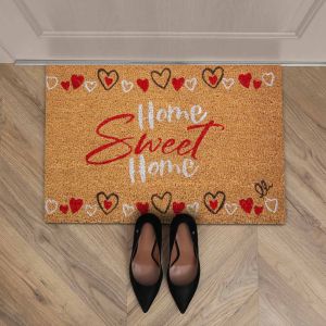 Изтривалка Olivo Cocco Joy - Home Sweet Home, кокосова, 40 х 60 cm