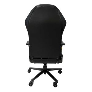 Геймърски стол RFG Game On, екокожа, Multi-function механизъм, метална основа, до 130 kg, черно-жълт