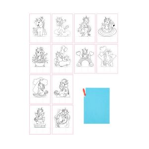 Moxy Комплект Отдели и оцвети - Еднорог