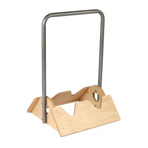 Събувалка за обувки Beleduc, дървена, с дръжка, 40 х 39 х 60 cm