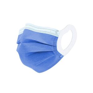 Маска за еднократна употреба Hunts, тъмносиня, с широк ластик