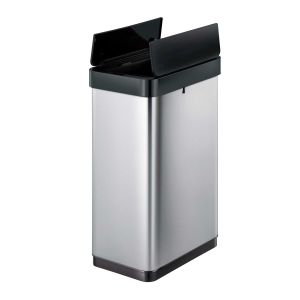 Кош за отпадъци Eko Phantom X, за разделно събиране, сензорен, 22+28 L