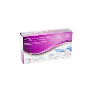 Ръкавици Aldena, нитрилни, S, без пудра, 100 броя