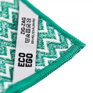 Кърпа York Eco Ego Zig-Zag, микрофибърна, 35 х 35 cm