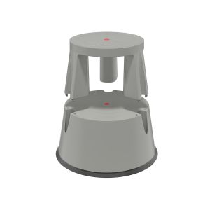 Степ Twin - стълба, на колела, до 150 kg, сива